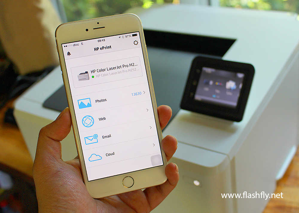 รีวิวเครื่องพิมพ์ HP Color LaserJet Pro M252dw มาพร้อม Wireless Direct และ NFC ใช้งานร่วมกับสมาร์ทโฟนได้อย่างง่ายดาย