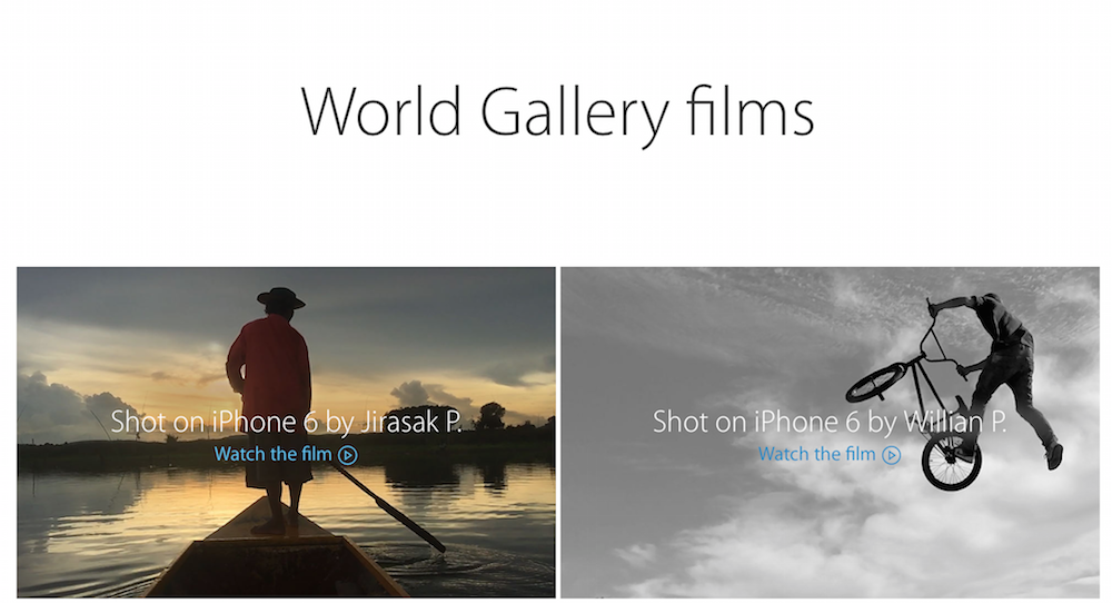 แคมเปญ Shot on iPhone 6 ของ Apple คว้ารางวัลชนะเลิศสาขา Outdoor Lions ในงาน Cannes Grand Prix Festival