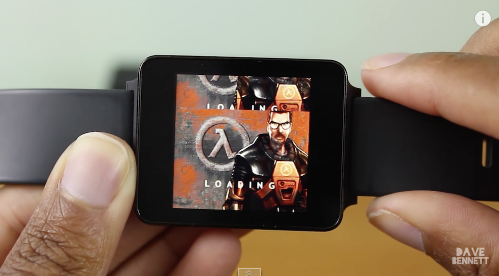 ชมคลิปโชว์เล่นเกม Half Life บนสมาร์ทวอชระบบ Android Wear