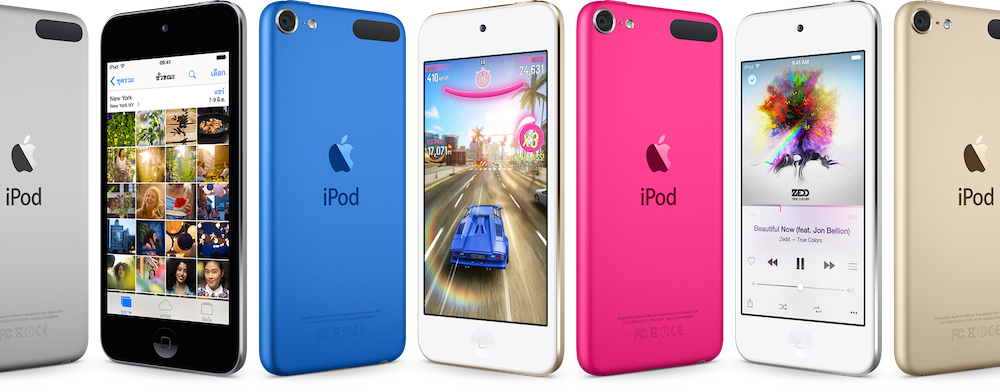 Apple เปิดตัว iPod touch ที่ดีที่สุดเท่าที่เคยมีมา กล้อง 8 ล้านพิกเซล ใช้ชิพ A8 ,M8 แบบเดียวกับ iPhone 6 เริ่มต้นที่ 7,200 บาท