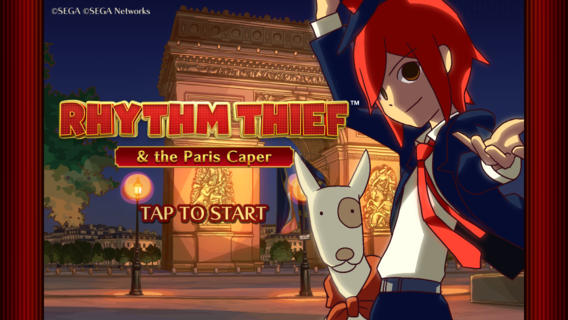 ด่วน!! RHYTHM THIEF & the Paris Caper สำหรับ iOS เกมเต้นสุดมันจาก SEGA ลดราคา 9.99$ เป็นแจกฟรีเวลาจำกัด