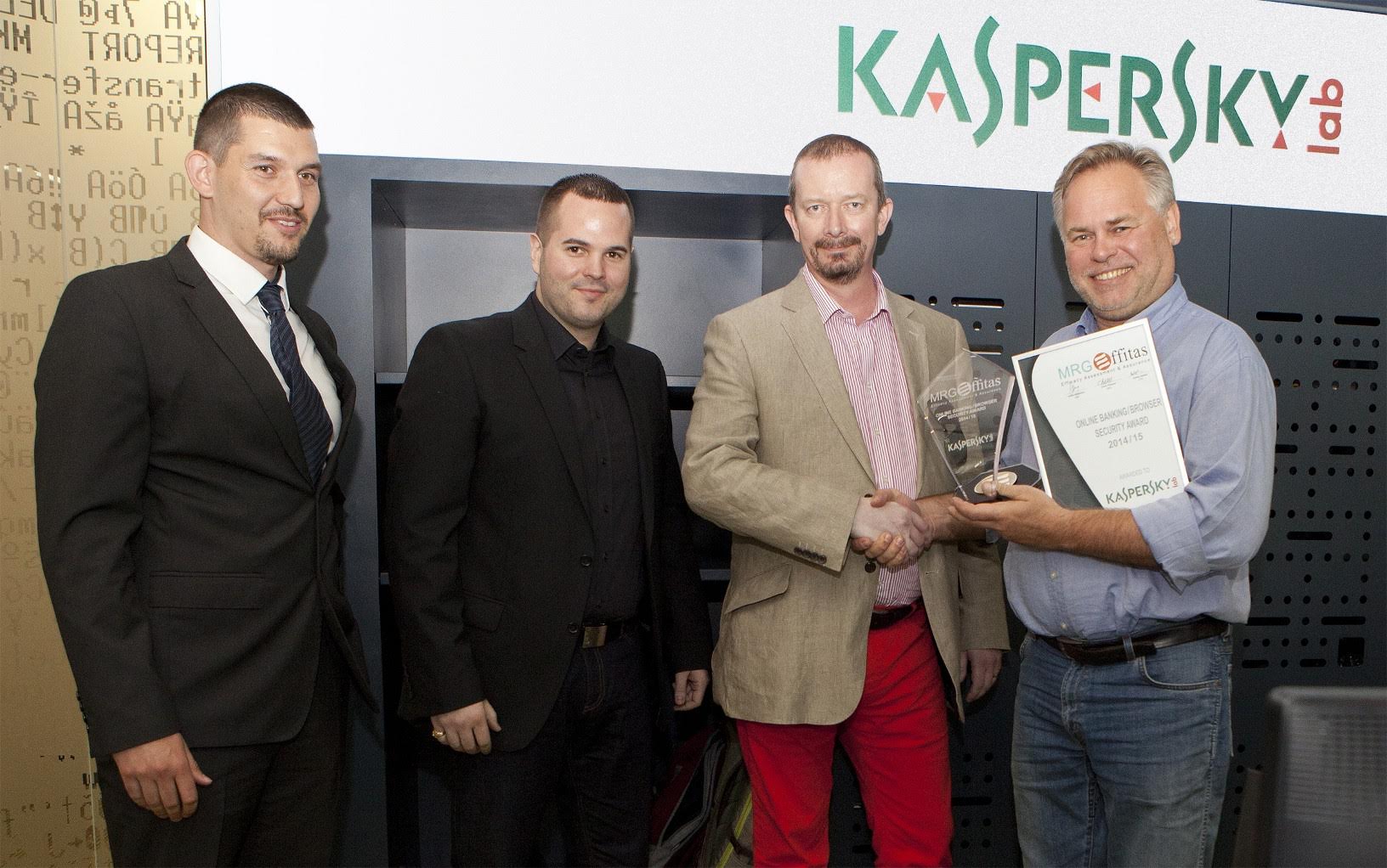 Kaspersky Safe Money รับรางวัลสุดยอดปราการป้องกันภัยการเงิน