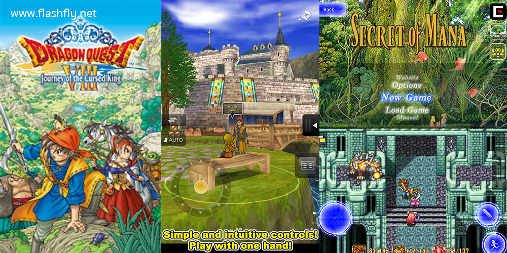 จัดไปอย่าให้เสีย!! DRAGON QUEST VIII และ Secret of Mana บน iOS และ Android ลดราคาพิเศษ 50% เวลาจำกัด