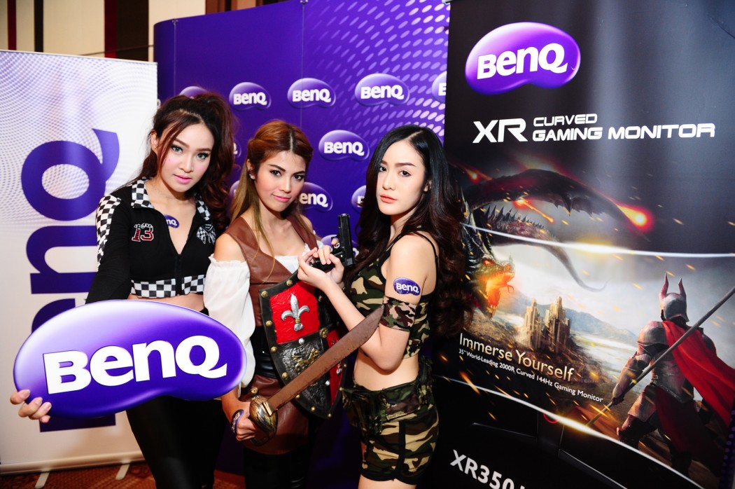 BenQ เปิดตัวจอเกมเคริ์ฟตัวเรกของโลก XR3501 มีอัตราการรีเฟรชที่ความถี่144 Hz ให้สัมผัสการเล่นเกมที่ลึกล้ำสมจริง