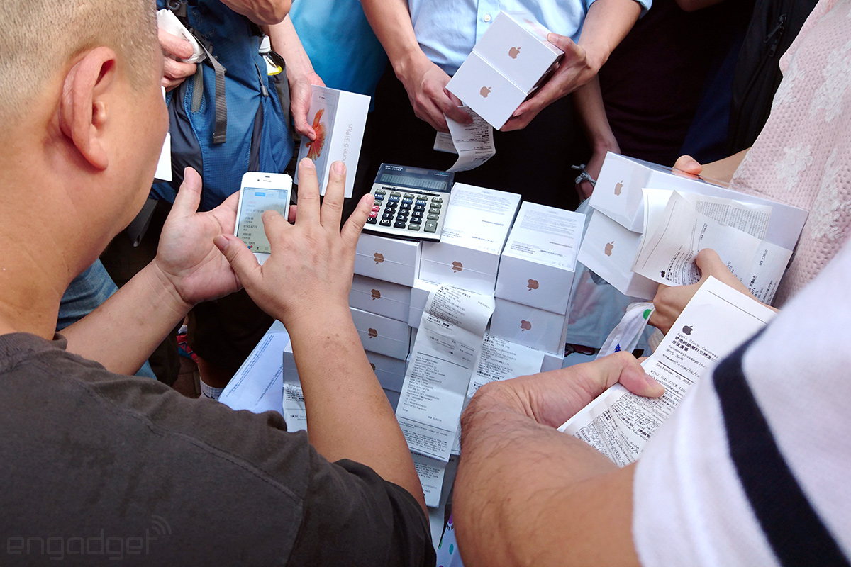 iPhone 6s Plus สี Rose Gold ในฮ่องกงฮิตจัด ราคาในตลาดมืดถูกปั่นราคาถึง 47,000 บาท
