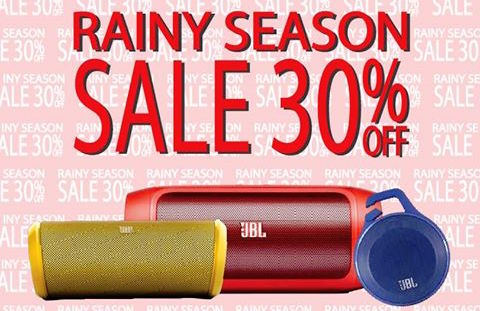 JBL จัดโปรโมชั่นพิเศษ ! รับสายฝน Rainy Season ลดทันที 30%