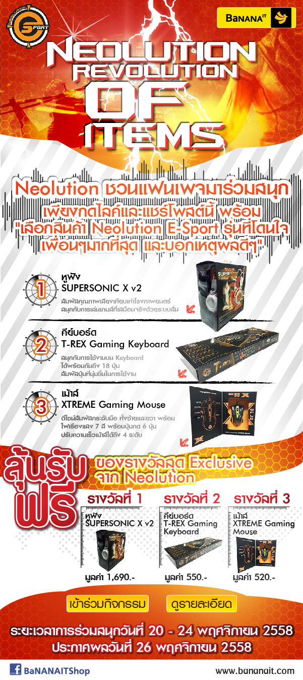 Neolution Revolution of Items_600 x