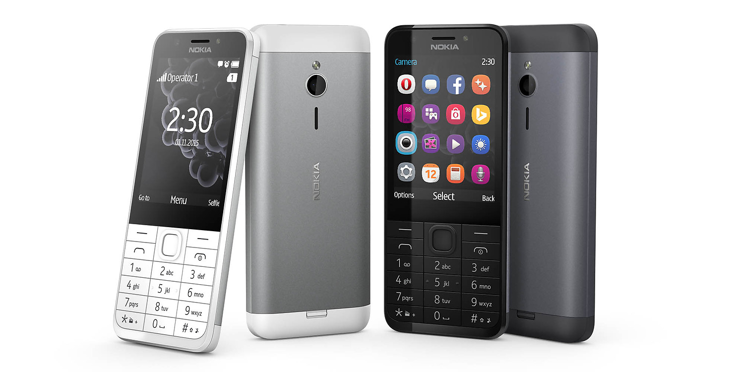 ฟีเจอร์โฟนยังไม่ตาย!! Microsoft เปิดตัว Nokia 230 ฝาหลังอลูมิเนียม กล้องหน้ามีไฟแฟลช ราคาไม่ถึงสองพันบาท