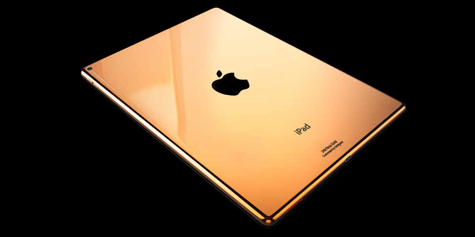 สนมั้ย!! iPad Pro รุ่นพิเศษฝาหลังทองคำ 24K เปิดจำหน่ายแล้ว เริ่มต้น 101,000 บาท