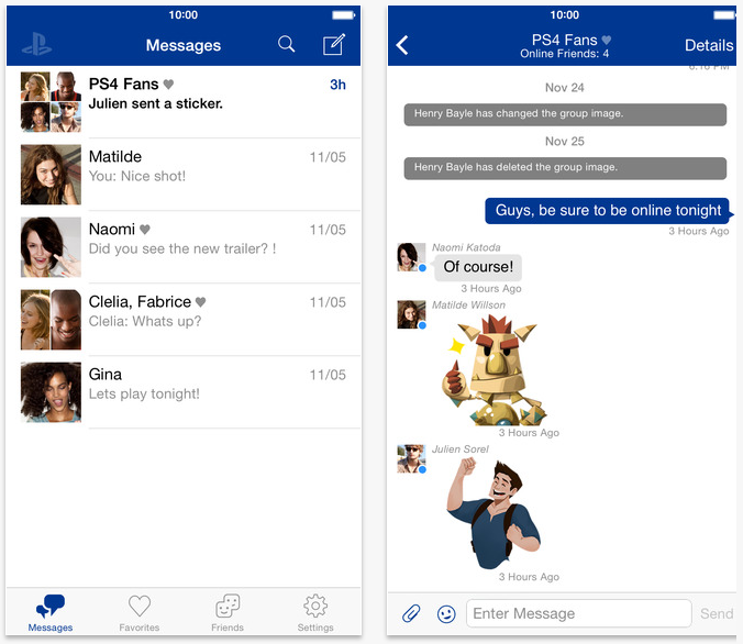 Sony ส่งแอพแชต PlayStation Messages ลง iOS และ Android แล้วดาวน์โหลด์ฟรีที่นี่