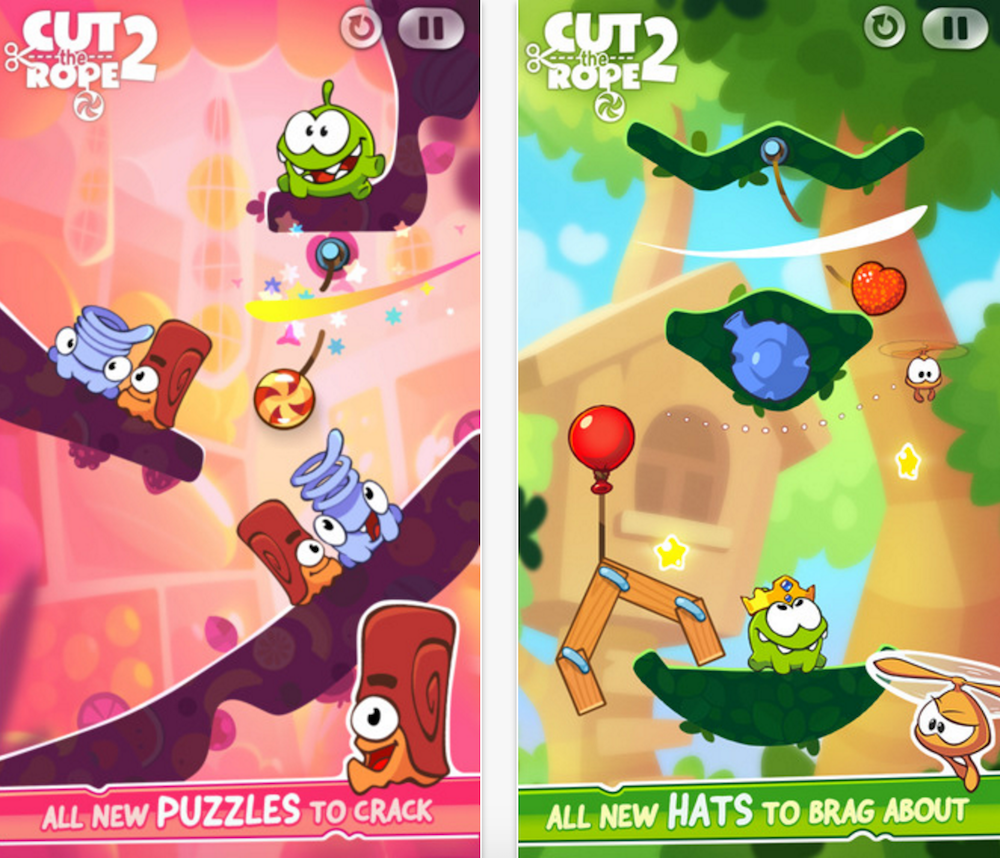 ด่วน!! เกมดัง Cut the Rope 2 บน iOS ลดราคาแจกฟรีเวลาจำกัดได้ที่นี่
