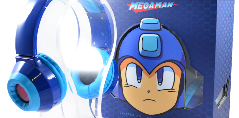วางจำหน่ายแล้ว!! หูฟัง Mega Man HD LED Headphones ลิขสิทธิ์แท้ราคา 3,600 บาท