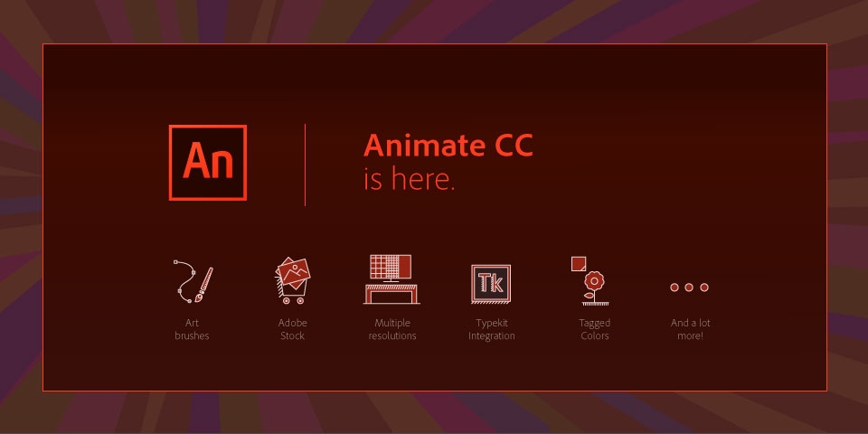 มาแล้ว!! Adobe Animate CC ผู้ที่มาแทนที่ Adobe Flash Professional ดาวน์โหลดได้ที่นี่