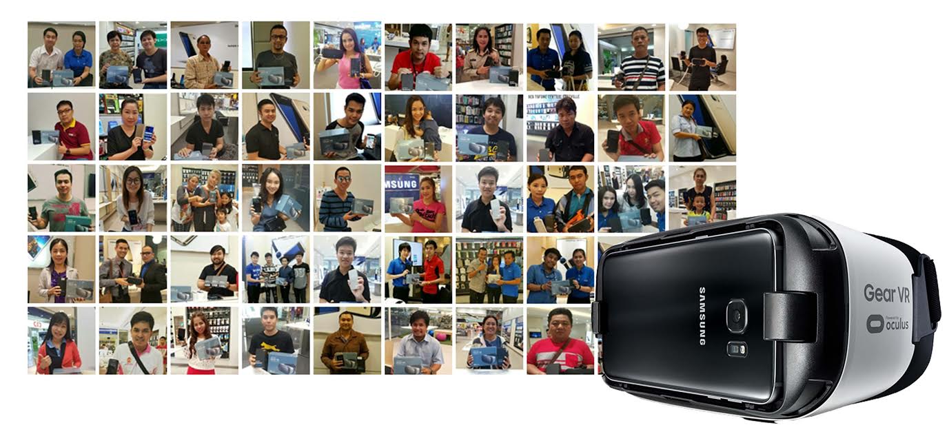 Samsung ดีเดย์ขาย Galaxy S7 วันแรกแจกฟรี Gear VR แก่ลูกค้าคนแรกของซัมซุง แบรนด์ ช็อป ทั่วประเทศ