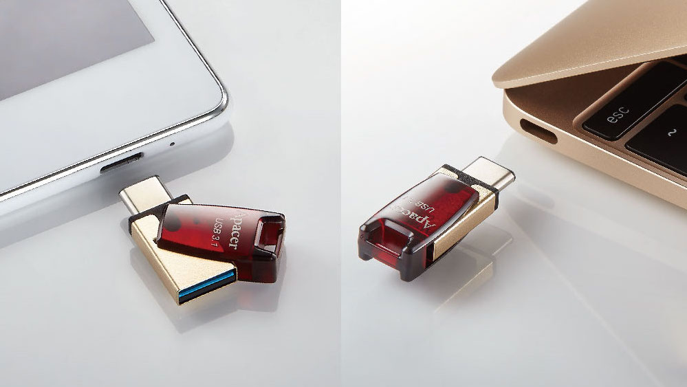 Iron Man มาแล้ว!! Apacer เปิดตัว AH180 แฟลชไดร์ฟ USB 3.1 Type-C รองรับฟังก์ชั่น OTG