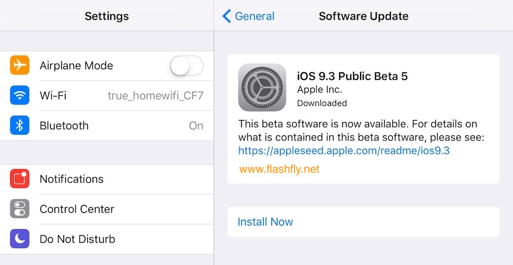 iOS 9.3 Beta 5