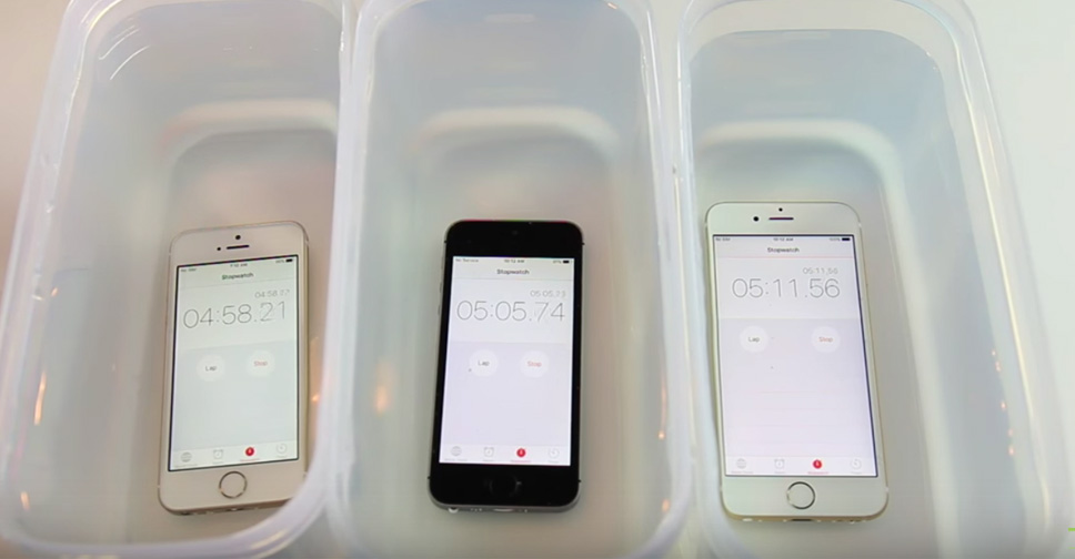 ใครจะอึดกว่ากัน!! เมื่อ iPhone SE , iPhone 5s และ iPhone 6s ถูกนำมาทดสอบใต้น้ำจะเป็นอย่างไร(ชมคลิป)