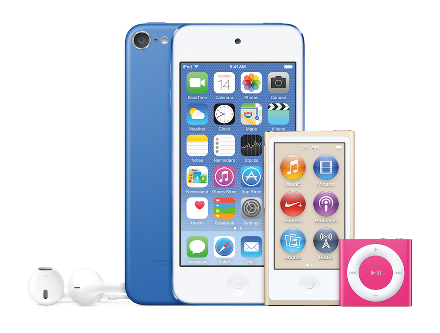 iPodFamily-NewColors