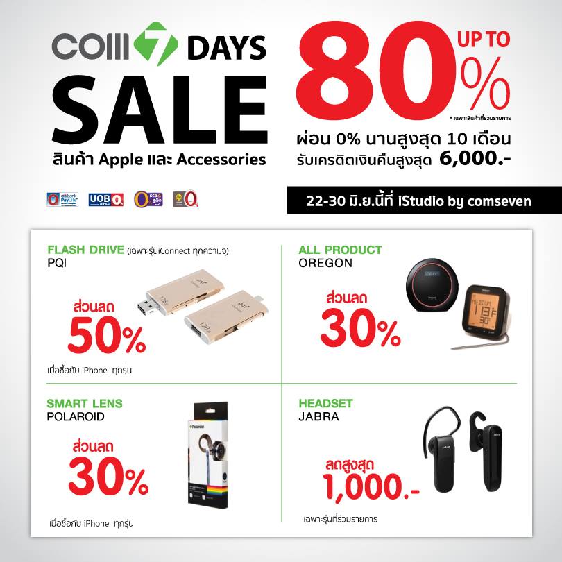 iPad mini ตัวโชว์ 4,900 บาทยังมี พร้อมชี้เป้า MacBook Air 13 นิ้วลด 7,000 บาท