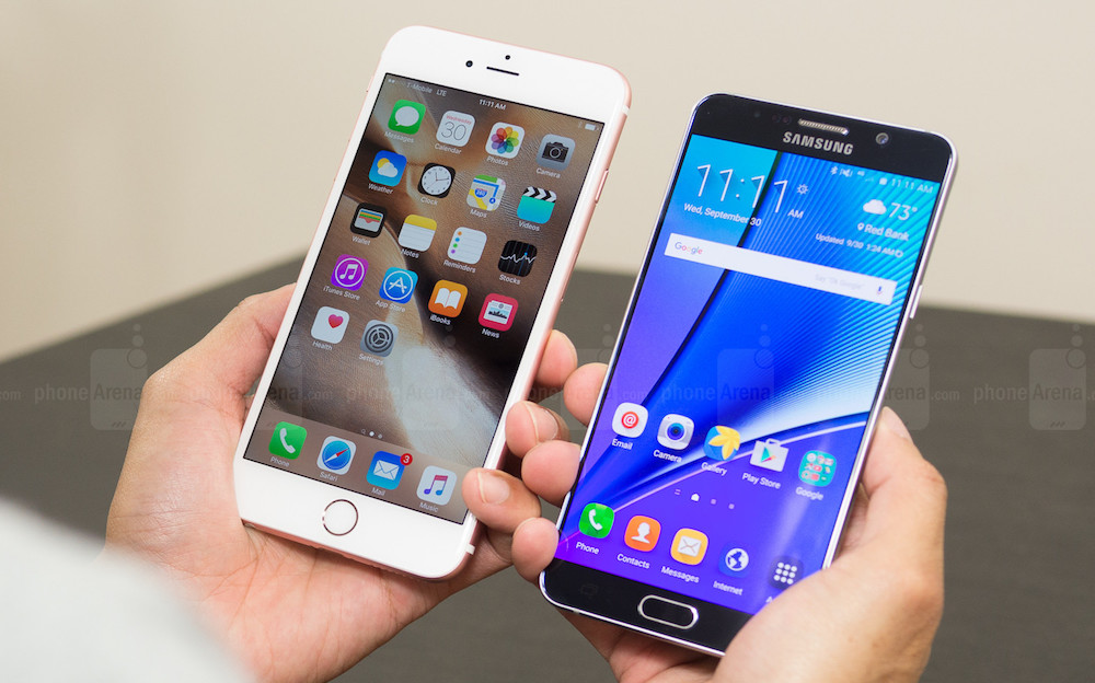 Samsung ปลื้ม!! Galaxy Note 5 เฉือนชนะ iPhone 6s Plus ครองแชมป์สมาร์ทโฟนยอดนิยมในอเมริกา