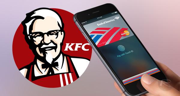 KFC ประกาศรับบริการชำระเงินด้วย Apple Pay แล้ว