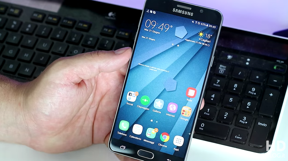 หลุดมาแล้ว TouchWiz เวอร์ชั่นใหม่ล่าสุดสำหรับ Galaxy Note 7 (ชมคลิป)