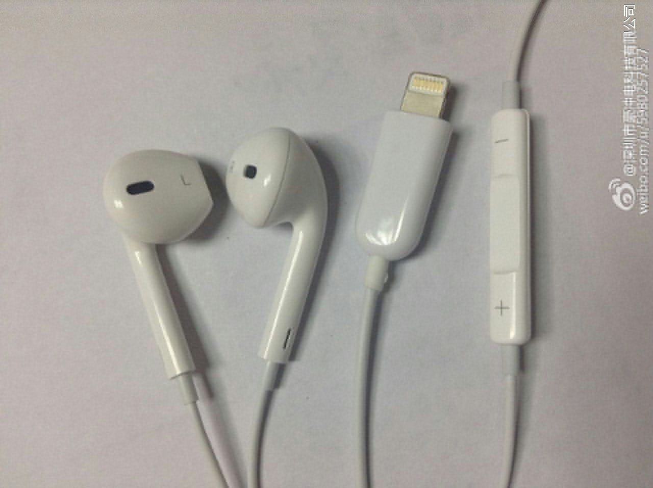 หลุดจุใจ!! ชุดหูฟัง EarPods รุ่นใหม่ใช้พอร์ต Lightning สำหรับ iPhone 7