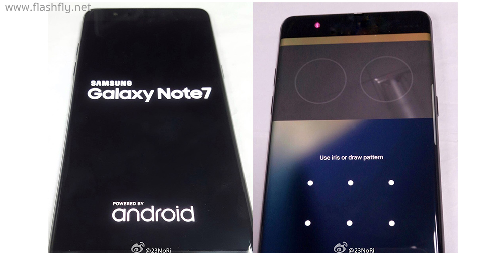เผยหลักฐานสำคัญ!! Galaxy Note 7 มาพร้อมระบบสแกนม่านตา Iris Scanner อย่างแน่นอน