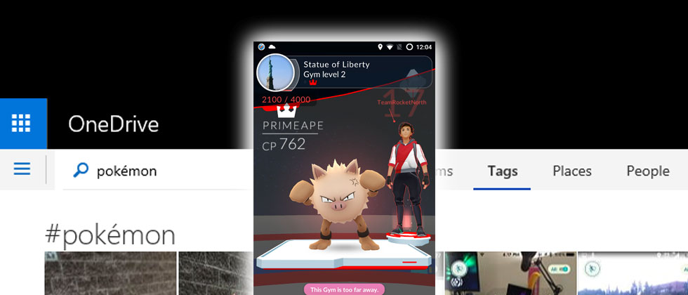 OneDrive ปรับปรุงใหม่!! เพิ่มเครื่องมือตรวจจับภาพ Pokémon เพื่อให้ง่ายต่อการค้นหา