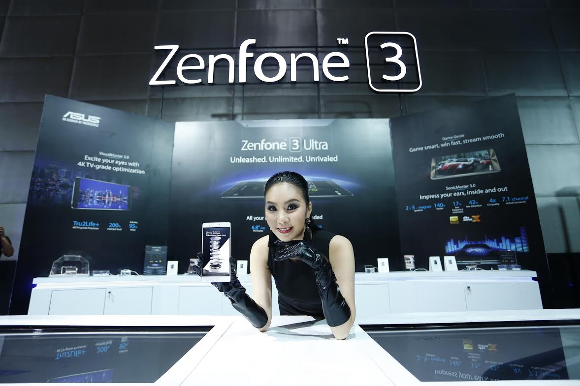 ASUS ขนทัพสมาร์ทโฟนและโน้ตบุ๊กสุดล้ำชูแนวคิด Zenvolution ดีไซน์สุดพรีเมี่ยมพร้อมเปิดตัวแบรนด์แอมบาสเดอร์ไทยคนแรก