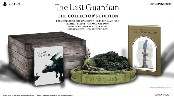 The Last Guardian เกมเอ็กซ์คลูซีฟสำหรับ PlayStation 4 เปิดสั่งซื้อล่วงหน้า พร้อมของสมนาคุณพิเศษ