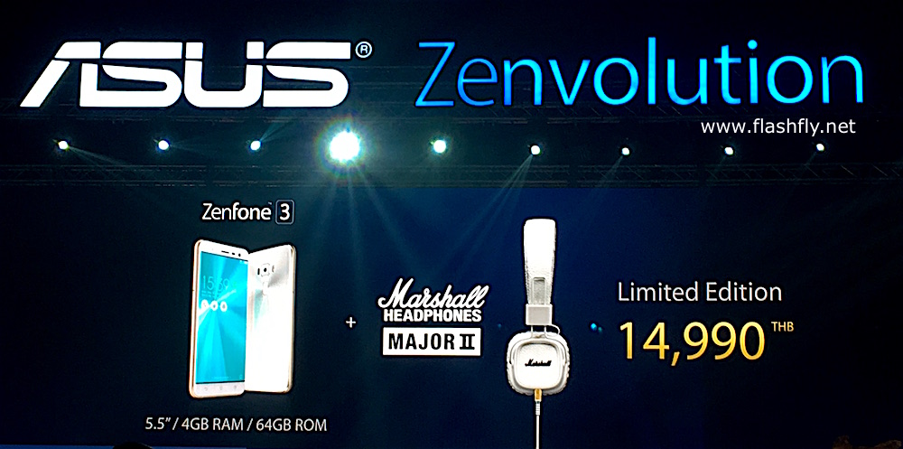 ASUS ประกาศราคา Zenfone 3 Series ในประเทศไทยอย่างเป็นทางการ เริ่มต้น 5,990 บาท