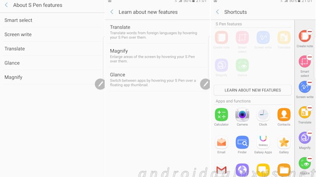 Samsung Galaxy Note7 and S Pen