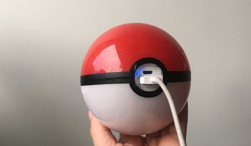 เทรนเนอร์ต้องมี Power Bank รูปทรง Poké Ball ความจุ 5,300 mAh