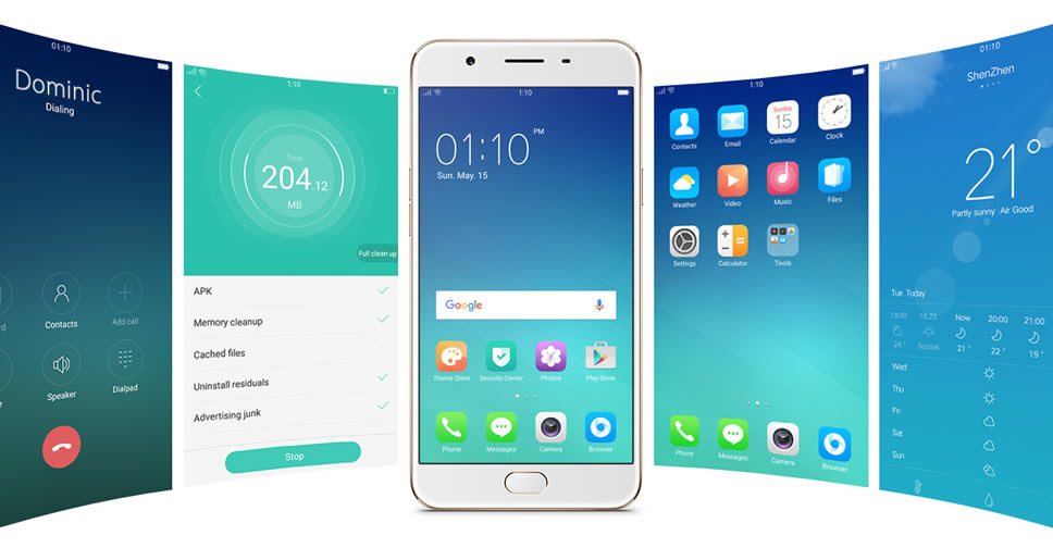 เปิดตัวแล้ว OPPO F1s เน้นเซลฟี่ด้วยกล้องหน้า 16MP จอ HD กว้าง 5.5 นิ้ว