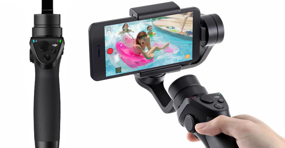 DJI Osmo Mobile สุดยอดขาตั้งกล้อง เปลี่ยนกล้องสมาร์ทโฟนให้กลายเป็นกล้องของมืออาชีพ