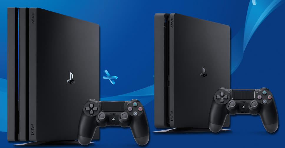 เปรียบเทียบ PS4 Pro กับ PS4 Slim, PS4 ตัวแรก รวมทั้ง Xbox One S และ Project Scorpio