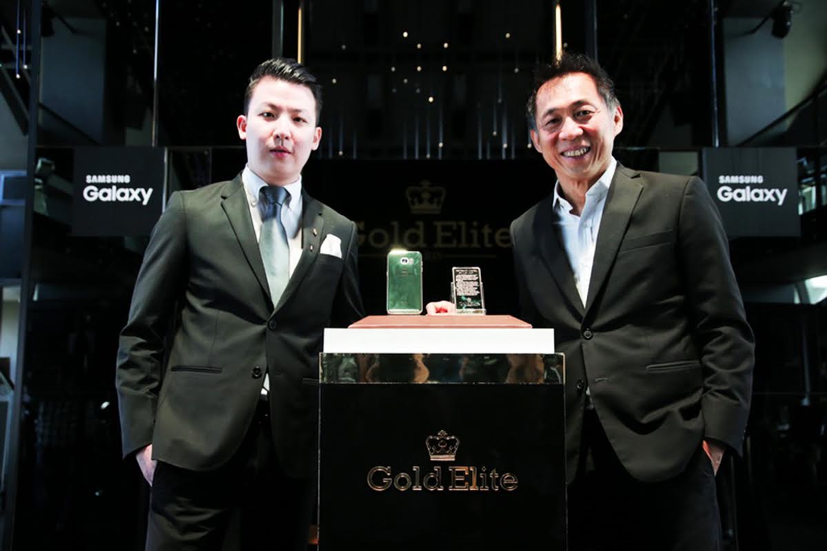 GOLD ELITE ส่งคอลเลคชั่นล่าสุด Gold Elite S7 edge 24K ราคา 129,000 บาท และ Gold Elite Note7 24K ราคา 149,000 บาท