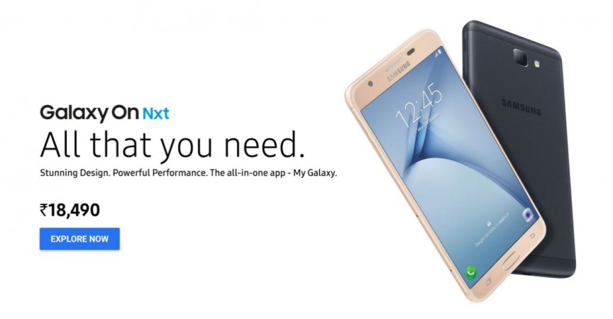 Samsung วางจำหน่าย Galaxy On NXT แล้วจอ 5.5 นิ้ว แรม 3GB บอดี้โลหะ ราคาไม่ถึงหมื่น