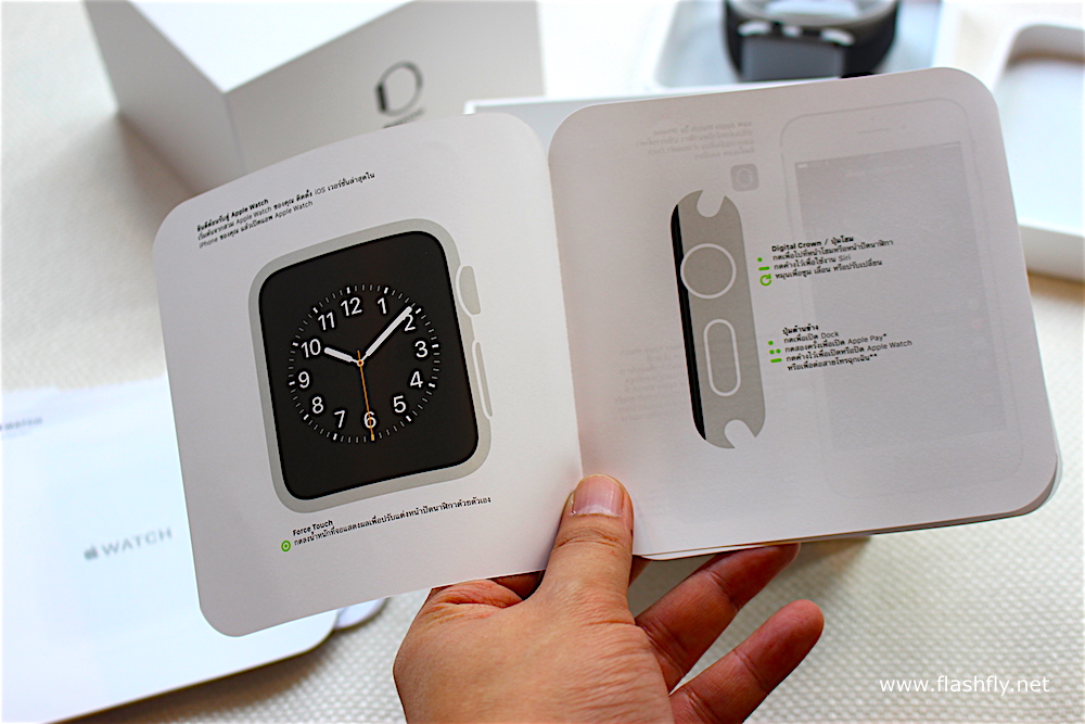 รีวิวแกะกล่อง Apple Watch Series 2 ตัวเรือน Stainless Steel สีดำ Space Black กันน้ำลึก 50 เมตรมี GPS ในตัว