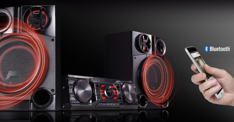 LG X-Boom DM8360 ลำโพงไร้สายรุ่นใหม่ ระบบเสียงกระหึ่ม สนุกกับเพลงจากสมาร์ทโฟนได้ง่ายๆผ่านทางบลูทูธ