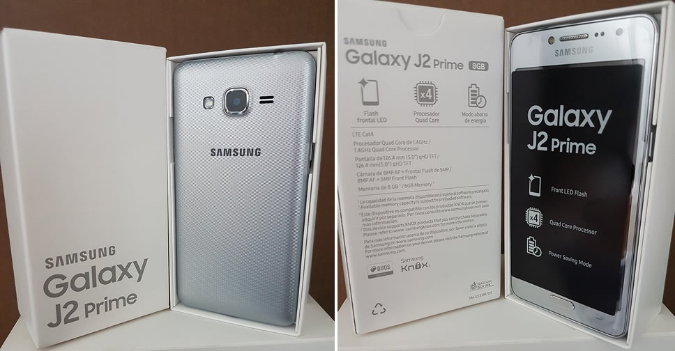 Samsung Galaxy J2 Prime วางจำหน่ายแล้วผ่าน Amazon ราคา 4,900 บาท