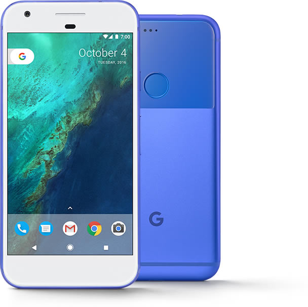 google-pixel-blue