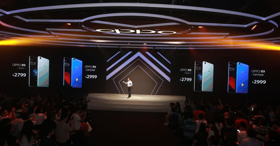 ยอดขายออฟไลน์ Oppo R9 เหนือ iPhone 6s ในตลาดจีน ทำสถิติขายได้ 1 เครื่อง ในทุกๆ 1.1 วินาที