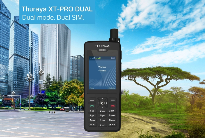 Thuraya เขย่าวงการสื่อสารผ่านดาวเทียม เปิดตัวโทรศัพท์ 2 ซิม สัญญาณ Dual Mode รุ่นแรกของโลก