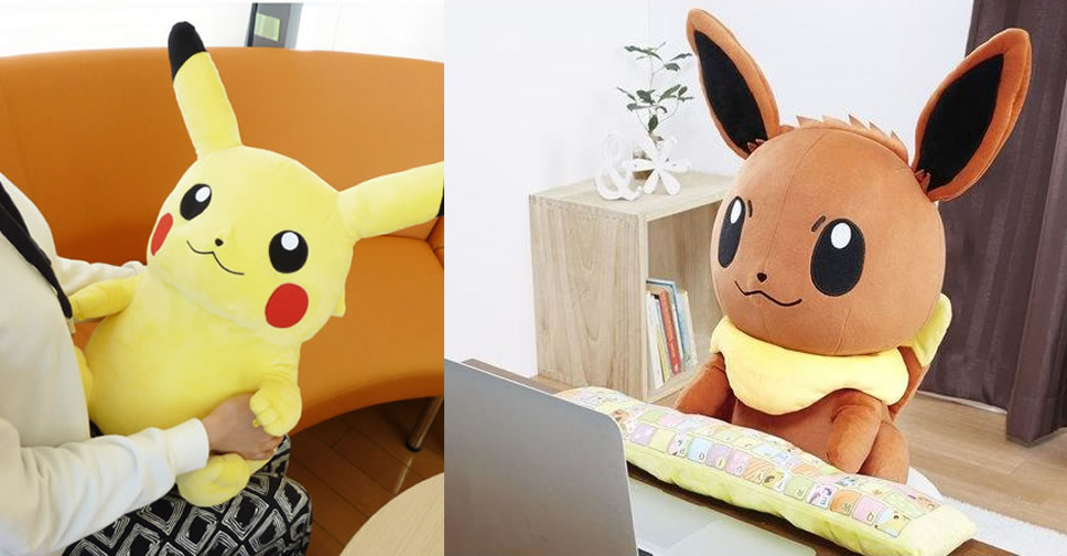 น่ารักอ่ะ!! เบาะรองข้อมือ พร้อมตุ๊กตา Pokémon มีให้เลือก 3 แบบ Pikachu, Eevee และ Meowth