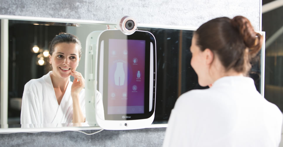 สาวๆ ห้ามพลาด!! HiMirror กระจกอัจฉริยะ เน้นดูแลความงามและสุขภาพ จับคู่กับอุปกรณ์ iOS และ Android