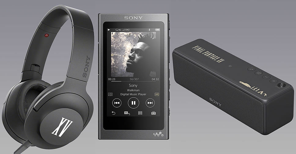 Sony เปิดตัว Walkman เอาใจแฟน Final Fantasy XV พร้อมชุดหูฟัง และลำโพงบลูทูธ