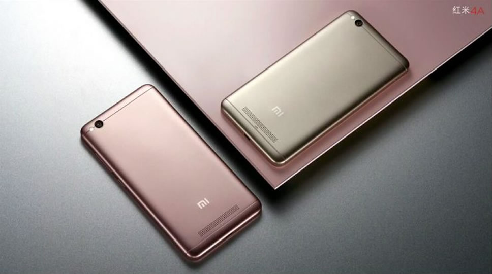 สมาร์ทโฟนสุดประหยัด Xiaomi Redmi 4A มากับชิป Snapdragon 425 แรม 2GB ราคาไม่ถึง 3,000 บาท