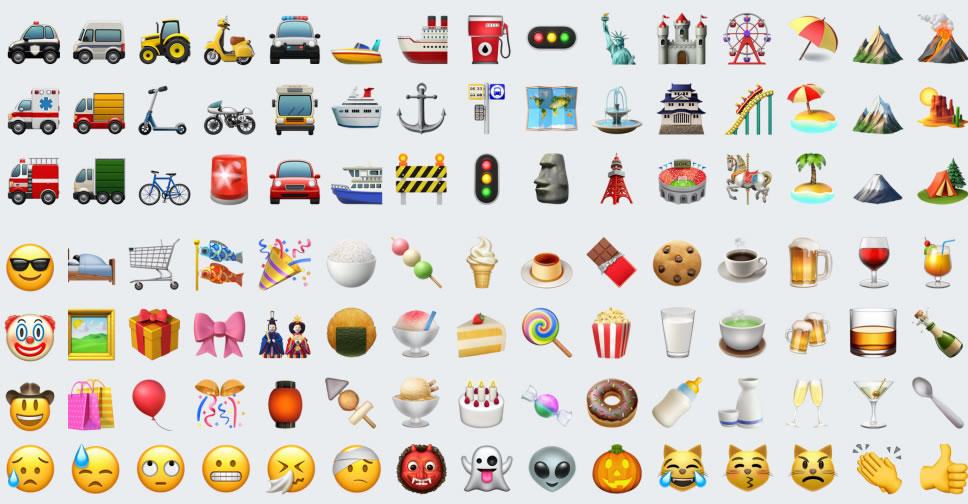 iOS 10.2 มาพร้อม Emoji ชุดใหม่ 72 แบบ ซึ่งเป็นส่วนหนึ่งของ Unicode 9.0 รวมทั้ง Android 7.1 ก็ได้รับเช่นกัน